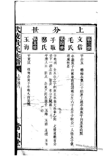 【武陵贵氏族谱】不分卷_N0996.pdf