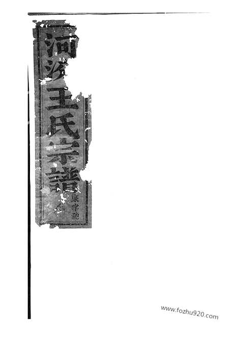 【河汾王氏宗谱】二十四卷（东阳家谱）_N1585.pdf