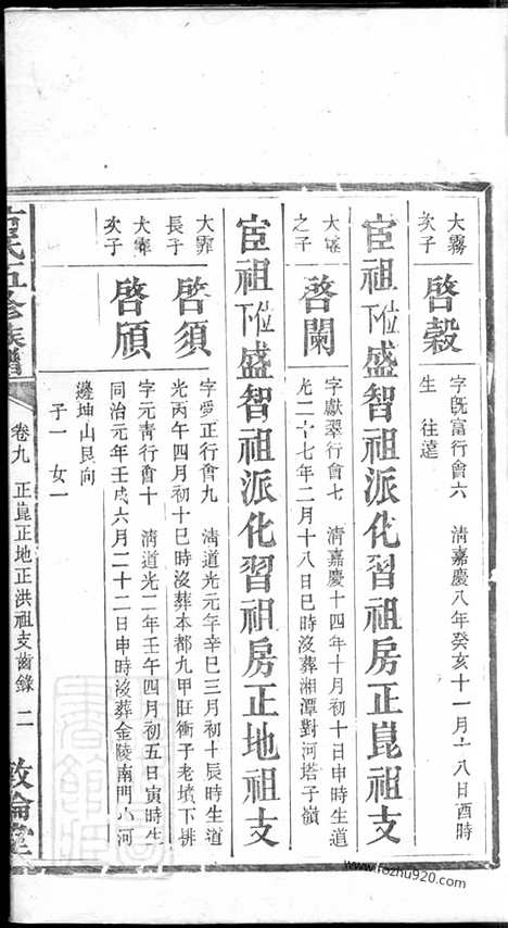 【中湘方氏五修族谱】（湘潭家谱）_N2004.pdf