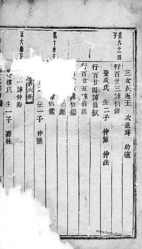 【白麟溪义门郑氏宗谱】不分卷（浦阳家谱）_N2865.pdf