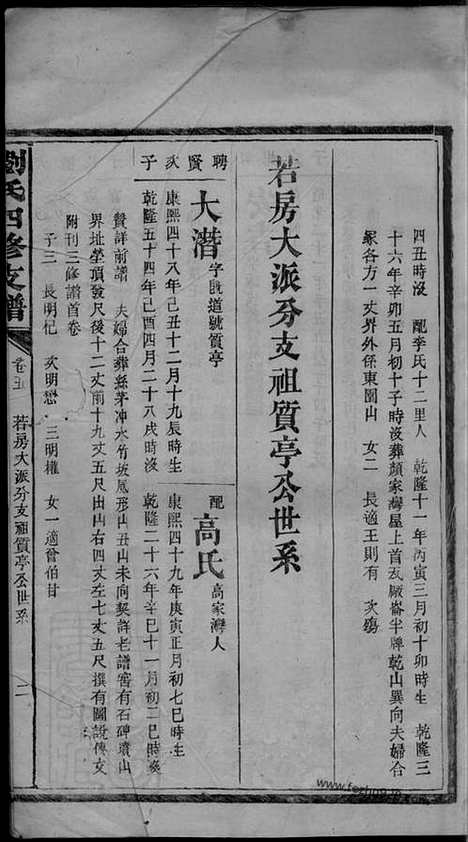 【刘氏四修支谱】（湖南家谱）_N3370.pdf