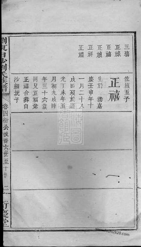 【浏东白沙刘氏族谱】（浏阳家谱）_N3546.pdf