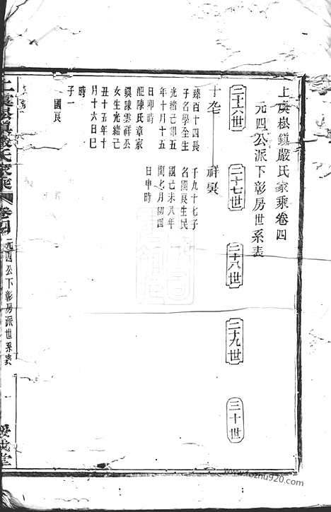 【上虞崧镇严氏家乘】（上虞家谱）_N4264.pdf