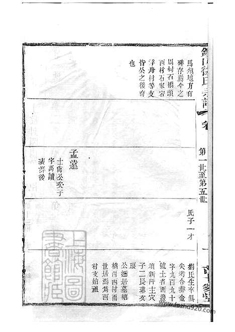 【锡山徐氏宗谱】九十四卷（无锡家谱）_002_N50712.pdf