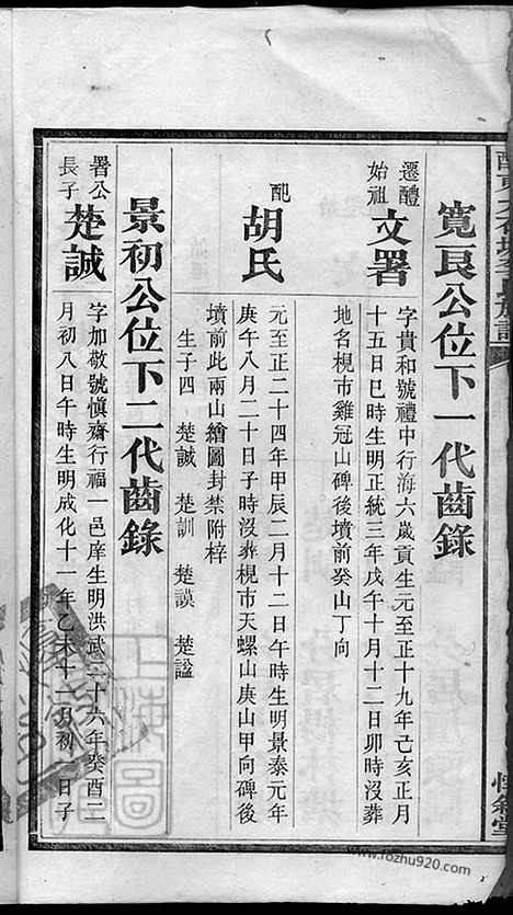 【醴东大石塘李氏五修族谱】（醴陵家谱）_N6207.pdf