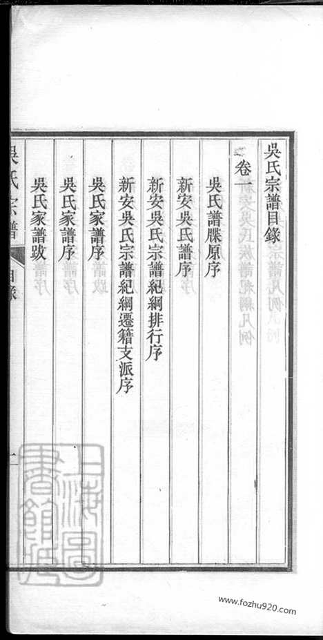 【吴氏自徽迁润宗谱】六卷（丹徒家谱）_N6232.pdf