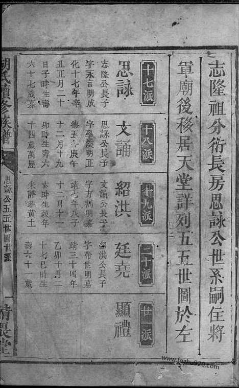 【胡氏续修族谱】不分卷_N7595.pdf