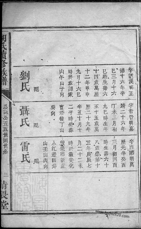 【胡氏续修族谱】不分卷_N7595.pdf