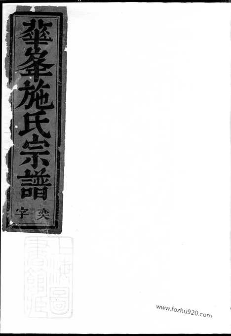 【华峰施氏宗谱】（金华家谱）_N7701.pdf