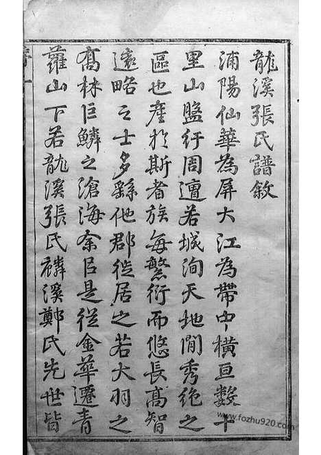 【龙溪张氏宗谱】十三卷（浦江家谱）_N7919.pdf