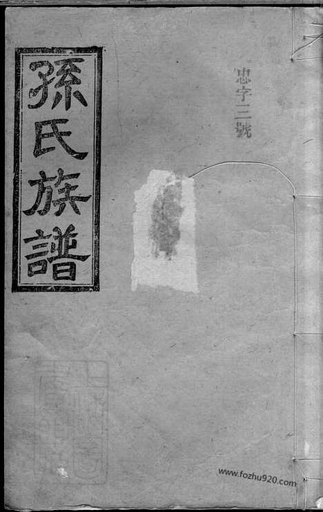 【孙氏四修族谱】十八卷_首一卷_末一卷（湖南汉寿家谱）_N8225.pdf