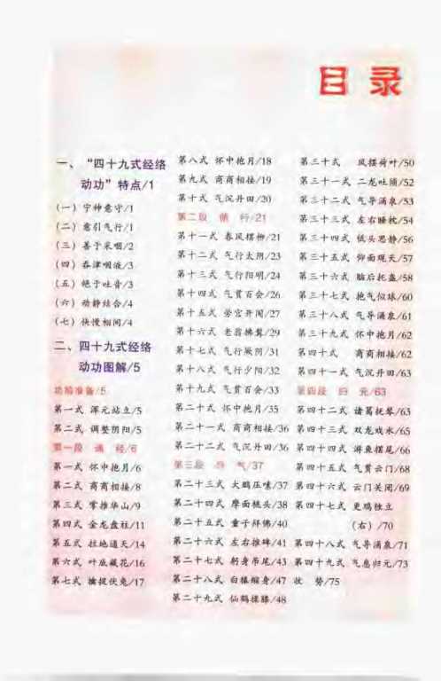 四十九式经络动功.张广德【四十九式经络动功】