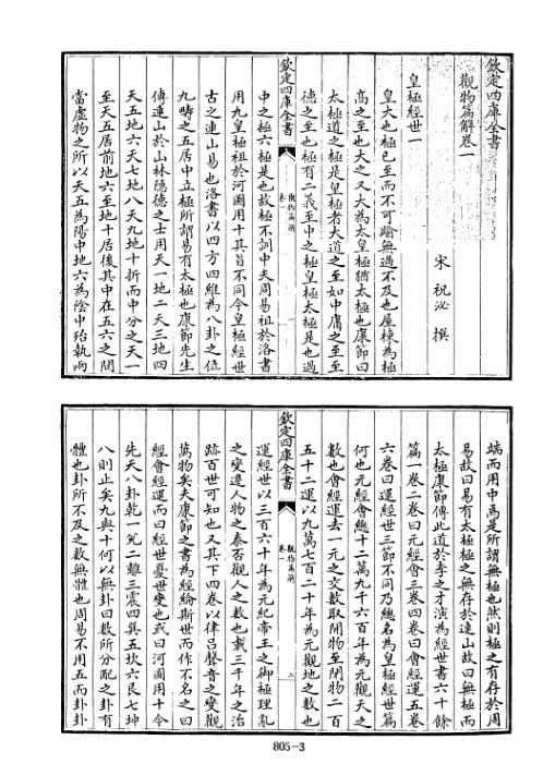 四库术数_观物篇解、附皇极经世解起数诀_[宋]祝泌撰_祝泌.pdf