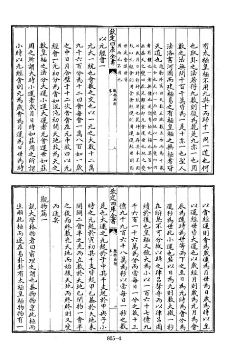 四库术数_观物篇解、附皇极经世解起数诀_[宋]祝泌撰_祝泌.pdf