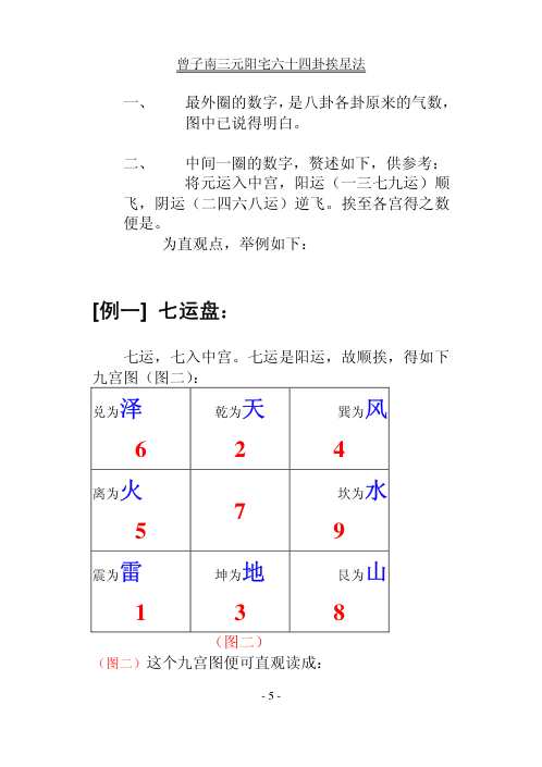 三元阳宅六十四卦挨星破解_曾子南.pdf