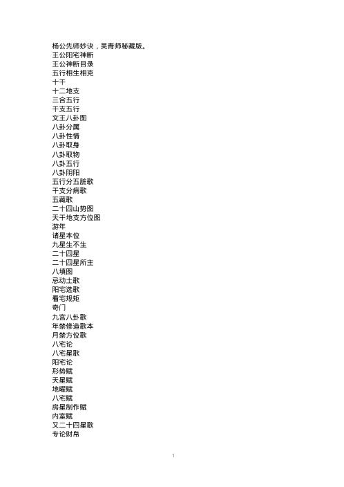 先师阳宅神断妙诀[C]杨公.pdf