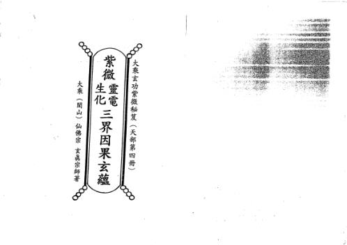 天地人紫微斗数灵电生化三界因果玄蕴_正玄山人.pdf