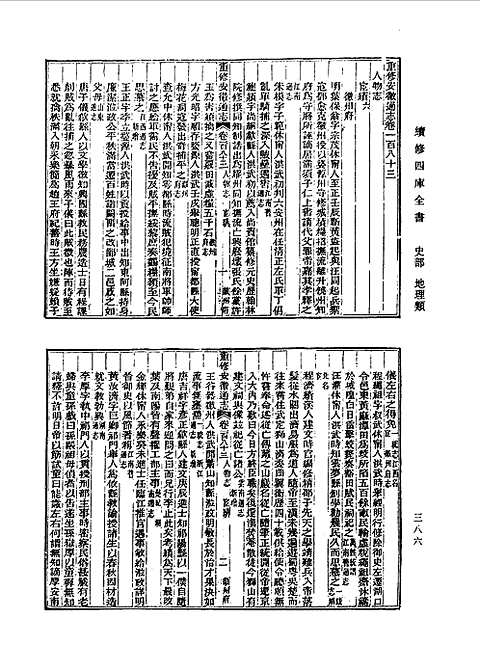 光绪重修安徽通志（卷一八三至卷二二三）