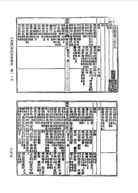 光绪重修安徽通志（卷一一六至卷一四九）