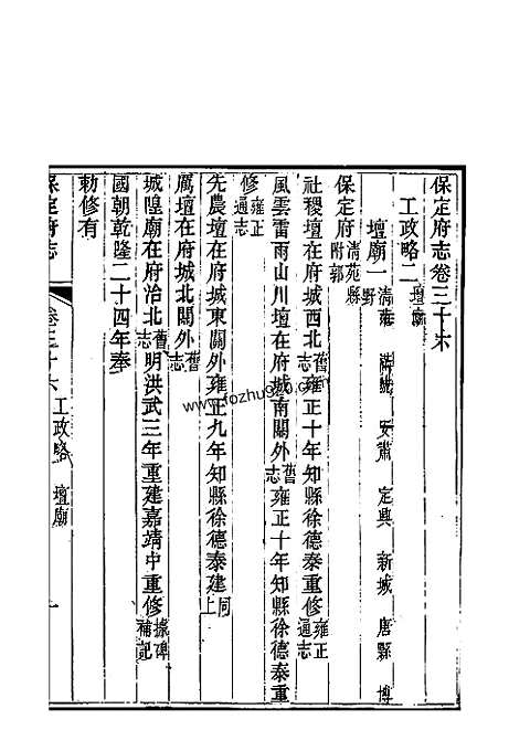 保定府志_第三十六-三十八卷》