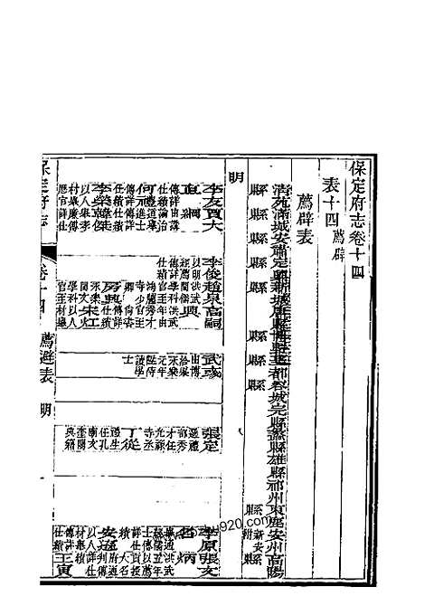 保定府志_第十四_十六卷》