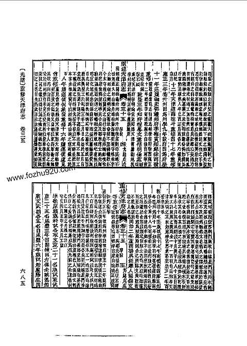 光绪重修天津府志（二）