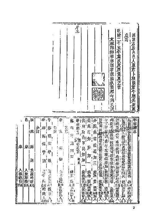 乾隆华容县志