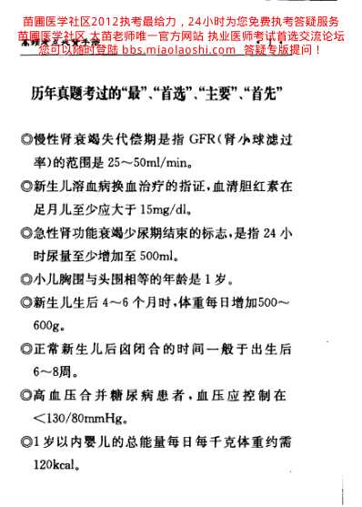 新版临床执业医师重点高频考点必备手册.pdf