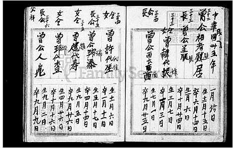 [曾] 曾氏家谱 (台湾) 曾氏族谱.pdf