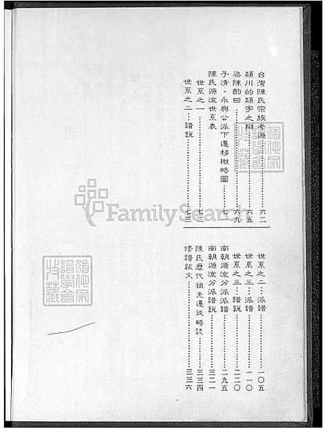 [陈] 广东省蕉岭县尖坑陈家家谱 不分卷 (台湾) 广东省蕉岭县尖坑陈家族谱-不分卷-1600-1980.pdf