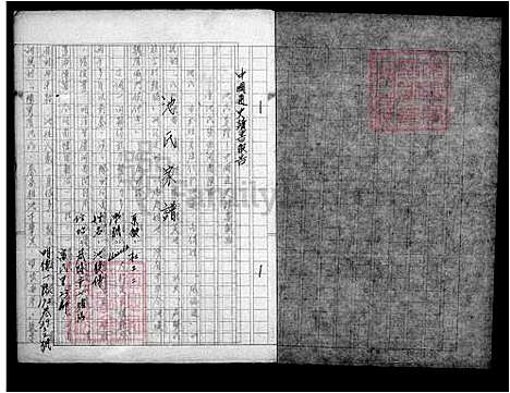 [池] 池氏家谱 (台湾) 池氏族谱.pdf