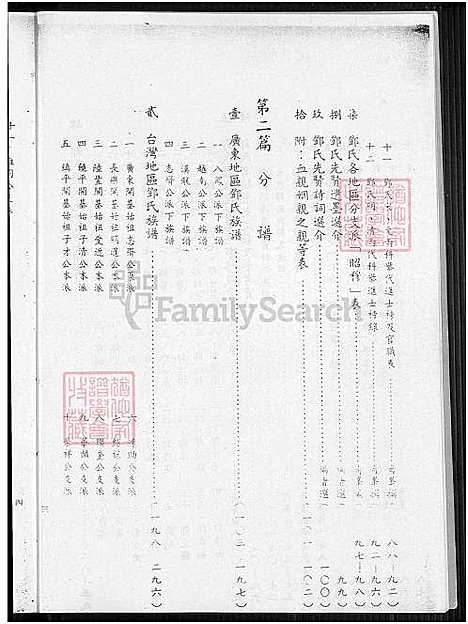 [邓] 邓氏家谱 不分卷，邓氏家谱 (台湾) 邓氏族谱-不分卷-1600-1985.pdf