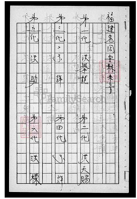 [洪] 洪氏家谱 (台湾) 洪氏族谱.pdf