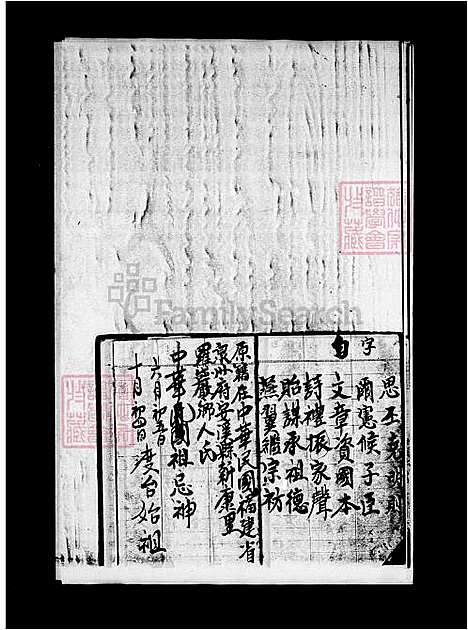 [林] 林氏家谱 (台湾) 林氏族谱.pdf