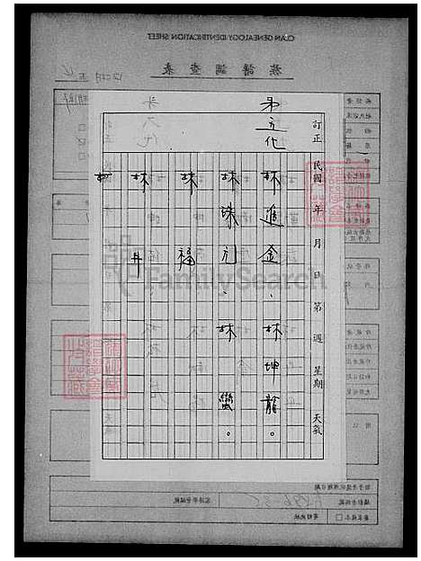 [林] 林氏家谱 (台湾) 林氏族谱.pdf