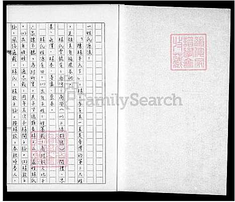 [林] 林氏家谱 (台湾) 林氏祖谱.pdf