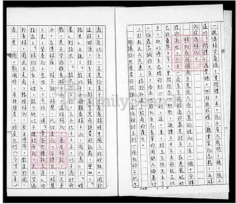 [林] 林氏家谱 (台湾) 林氏祖谱.pdf