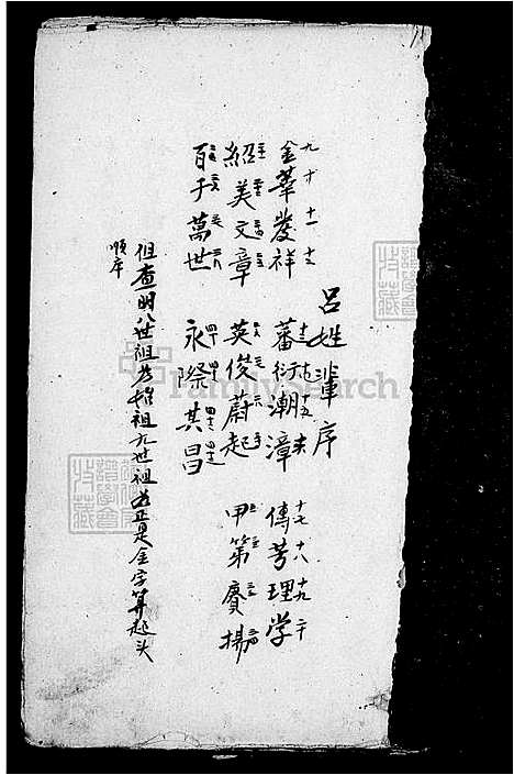 [吕] 吕氏家谱 (台湾) 吕氏族谱.pdf