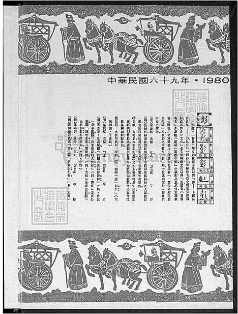 [彭] 彭氏大家谱 (台湾) 彭氏大族谱_1600-1980.pdf