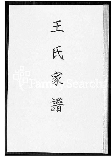 [王] 王氏家谱 (台湾) 王氏族谱_1600-1969.pdf