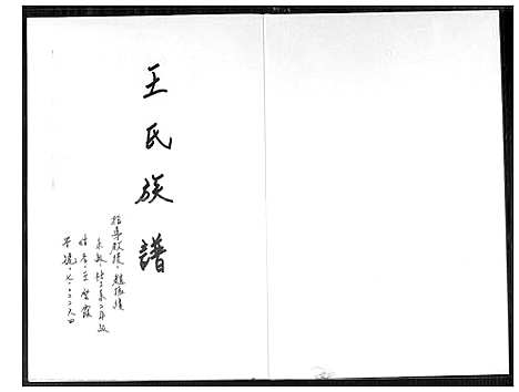 [王] 王氏家谱 (台湾) 王氏族谱_1600-2009.pdf