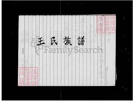 [王] 王氏家谱 (台湾) 王氏族谱.pdf