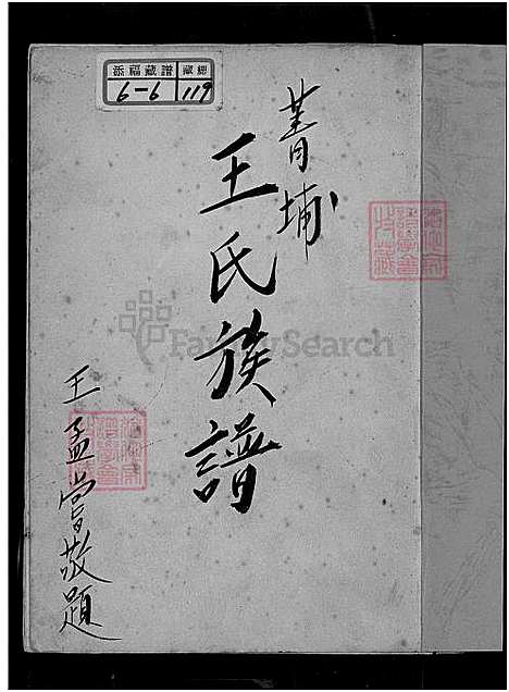 [王] 菁埔王氏家谱 (台湾) 菁埔王氏族谱 王孟尝_1750-1981.pdf