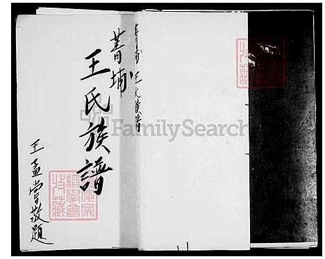 [王] 菁埔王氏家谱 (台湾) 菁埔王氏族谱.pdf