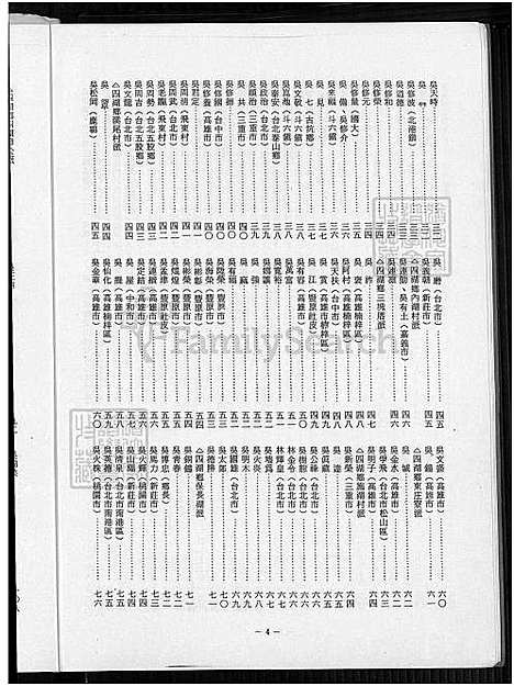 [吴] 吴氏大家谱 上下2册，吴氏大家谱 (台湾) 吴氏大族谱_上-1540-1981.pdf