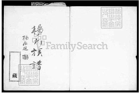 [杨] 杨氏家谱 (台湾) 杨氏族谱.pdf