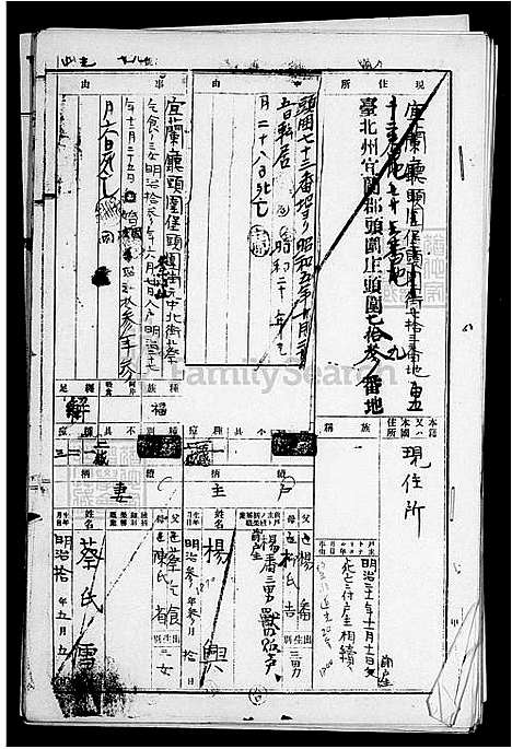 [杨] 杨氏家谱资料 (台湾) 杨氏族谱资料.pdf