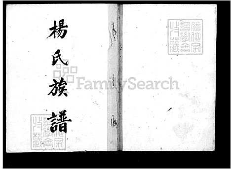 [杨] 杨氏家谱 (台湾) 杨氏族谱.pdf