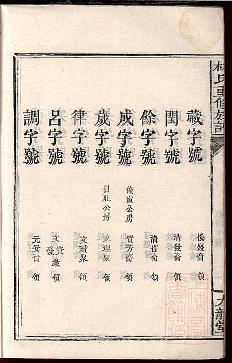 林氏重修族谱_林望亭_4册_九龙堂_清同治5年(1866_林氏重修家谱_三