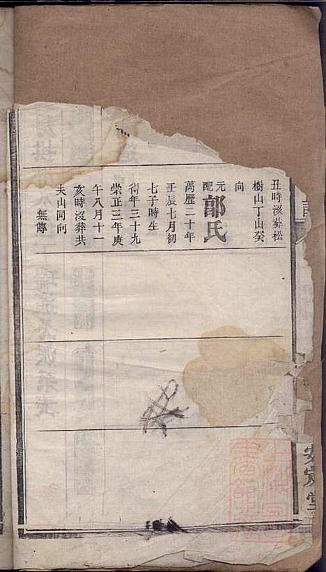 梁氏续修族谱_梁代吉_6册_桂园堂_清同治13年(1874_梁氏续修家谱_四